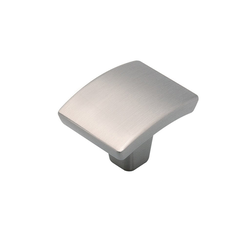 Rotterdam Knob 1-3/8 inch Diameter Satin Nickel