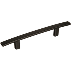 Cyprus 3-3/4 Inch Center to Center Black Bronze Cabinet Pull (Handle)
