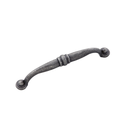 Cumberland Pull 5-1/16 inch Center to Center Black Nickel Vibed