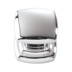 Euro-Contemporary 1-1/4 Inch Diameter Chrome Cabinet Knob