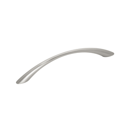 Metropolis 5-1/16 Inch Center to Center Satin Nickel Cabinet Pull