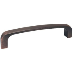 3-3/4 Inch Center to Center Modern Collection Cabinet Pull, Oil Rubbed Bronze