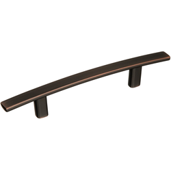 Cyprus 3-3/4 Inch Center to Center Oil Rubbed Bronze Cabinet Pull (Handle)