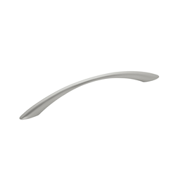Metropolis 6-5/16 Inch Center to Center Satin Nickel Cabinet Pull