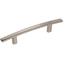 Cyprus 3-3/4 Inch Center to Center Polished Nickel Cabinet Pull (Handle)