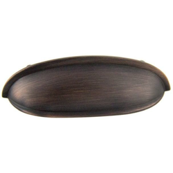 3 Inch Center to Center Bin Cabinet Pull, Oil Rubbed Bronze
