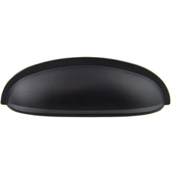 3 Inch Center to Center Bin Cabinet Pull, Matte Black