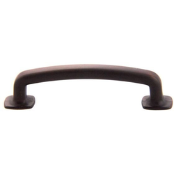 3-3/4 Inch Center to Center Contemporary Collection Vail Cabinet Pull, Oil Rubbed Bronze