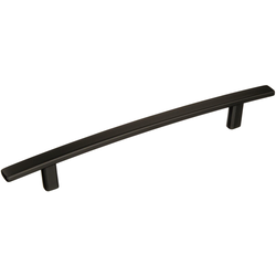 Cyprus 6-5/16 Inch Center to Center Black Bronze Cabinet Pull (Handle)