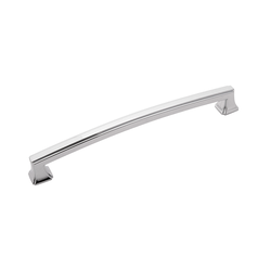 Bridges Pull 7-9/16 inch Center to Center Chrome
