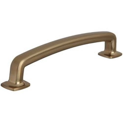 5 Inch Center to Center Contemporary Collection Vail Cabinet Pull, Rose Gold