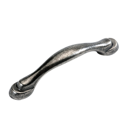Eclipse 3 Inch Center to Center Black Nickel Vibed Cabinet Pull