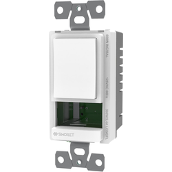 Final Sale, 120 VAC 300/600 W Swidget Smart Standard Switch without Insert, White