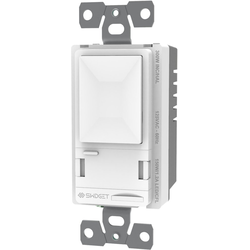 120 VAC 150/300 W Swidget Dimmer Standard Switch with WiFi Control Insert, White