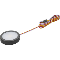4W White Tunable Power Pockit LED Puck Light, Black