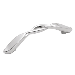 Eclipse 3 Inch Center to Center Chrome Cabinet Pull