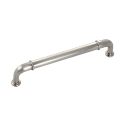 Cottage 5-1/16 Inch Center to Center Satin Nickel Cabinet Pull