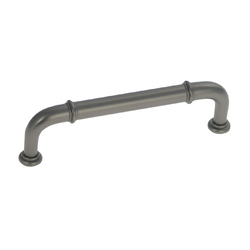 Cottage 3-3/4 Inch Center to Center Black Mist Cabinet Pull