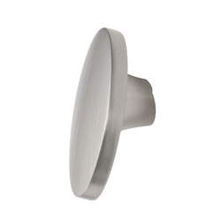 Luna 1-5/8 Inch Length Satin Nickel Cabinet Knob