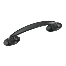 Luna 3 Inch Center to Center Matte Black Cabinet Pull