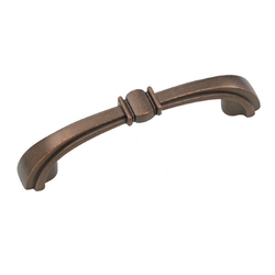 Chelsea 3 Inch Center to Center Dark Antique Copper Cabinet Pull