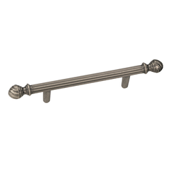 Roma 3 Inch Center to Center Black Nickel Vibed Cabinet Pull