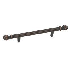 Roma 3 Inch Center to Center Vintage Bronze Cabinet Pull