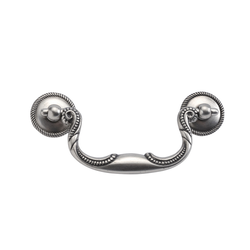 26% OFF Manor House 3-1/2 Inch Center to Center Silver Stone Cabinet Bail Pull