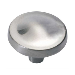 Arc 1-1/4 Inch Diameter Satin NIckel Cabinet Knob