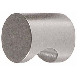Emtek 86150US15, 7/8 Inch Diameter Small Modern Finger Cabinet Pull, Satin Nickel