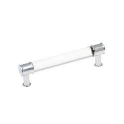 Midway Pull 5-1/16 inch Center to Center Crysacrylic with Chrome