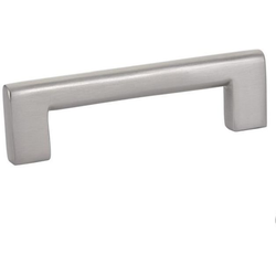 4 Inch Center To Center Trail Cabinet Pull, Satin Nickel