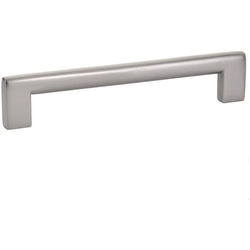 6 Inch Center To Center Trail Cabinet Pull, Satin Nickel
