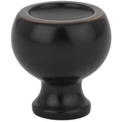 1-1/4 Inch Diameter Atomic Cabinet Knob, Oil Rubbed Bronze