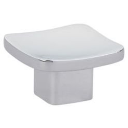 1-1/4 Inch Diameter Basin Cabinet Knob, Polished Chrome