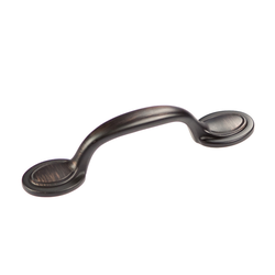 Eclipse 3 Inch Center to Center Vintage Bronze Cabinet Pull