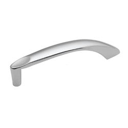 Sunnyside 3-3/4 Inch Center to Center Chrome Cabinet Pull