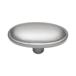 Tranquility 1-11/16 Inch Diameter Satin Silver Cloud Cabinet Knob