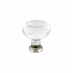 1-1/4 Inch Diameter Georgetown Cabinet Knob, Satin Nickel