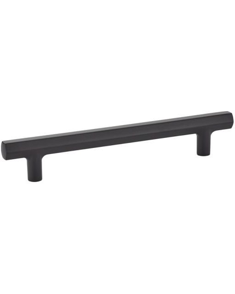 Emtek 86461US19, 6 Inch Center to Center Mod Hex Cabinet Pull, Flat ...