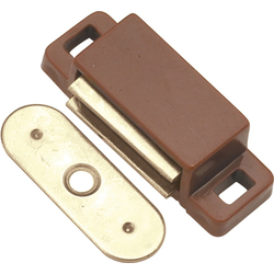 1-1/2 Inch Small Magnetic Catch, Statuary Bronze