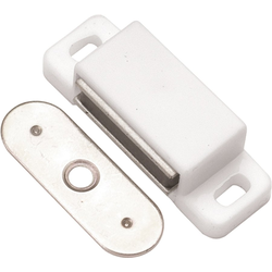 1-1/2 Inch Small Magnetic Catch, White