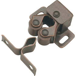 26% OFF 1 Inch Double Roller Catch, Statuary Bronze