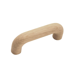 Natural Woodcraft Pull 3 inch Center to Center Unfinished Wood