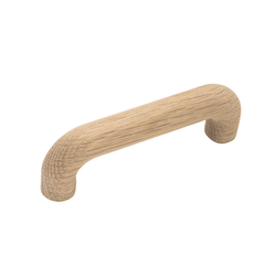 Natural Woodcraft Pull 3-1/2 inch Center to Center Unfinished Wood