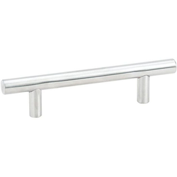 8 Inch Center To Center Bar Cabinet Pull, Brushed Stainless Steel