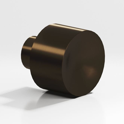 1 Inch Diameter 184 Series Cabinet Knob, Oil Rubbed Bronze