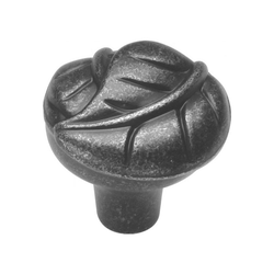 Touch of Spring 1-1/4 Inch Diameter Vibra Pewter Cabinet Knob