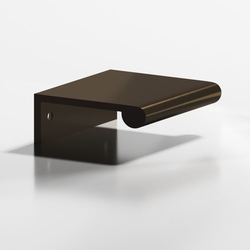 5 Inch Center to Center 700 Series Round Lip Edge Pull, Oil Rubbed Bronze