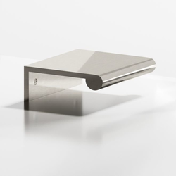 8 Inch Center to Center 700 Series Round Lip Edge Pull, Satin Nickel